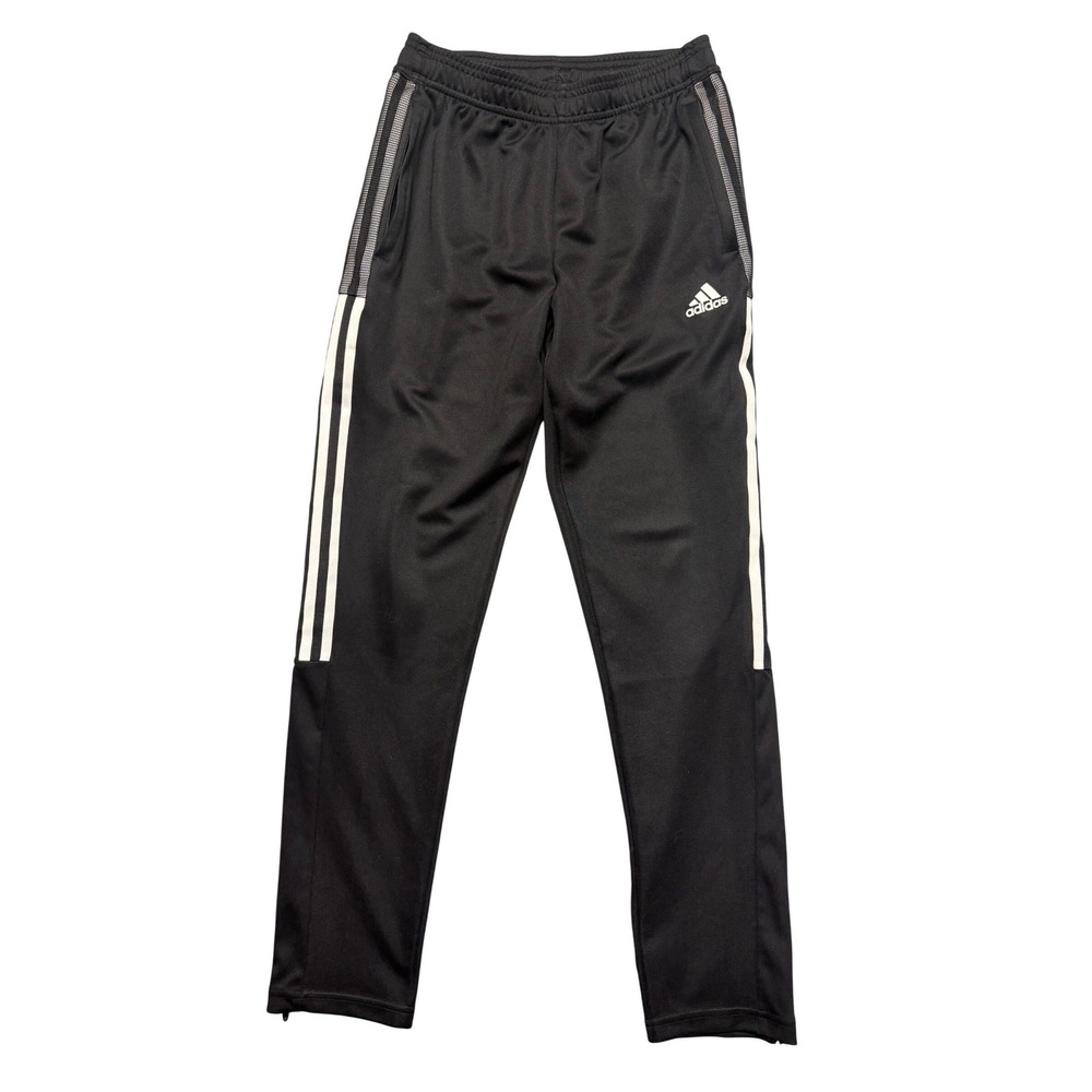 Adidas Kids Black White Primegreen Tiro Soccer Training Pants Size L 13-14Y